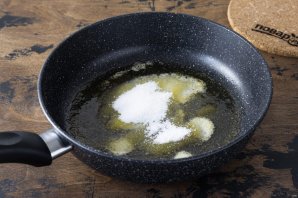 Бананы на сковороде Бананы на сковороде