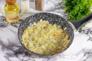 Блины с луковым припеком