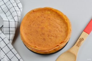 Блины с тыквой