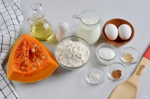 Блины с тыквой