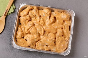 Цукини с курицей в духовке