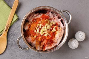 Цукини с курицей в духовке