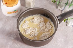 Десерт "Наполеон" в стакане