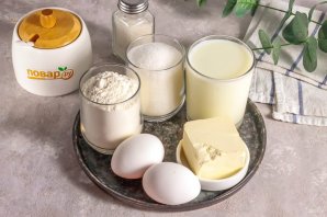 Десерт "Наполеон" в стакане