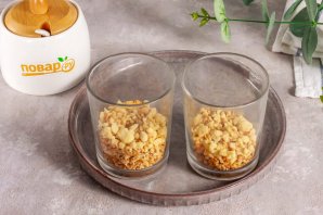 Десерт "Наполеон" в стакане