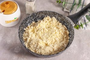 Десерт "Наполеон" в стакане