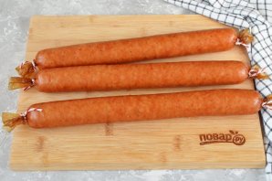 Домашняя колбаса из курицы