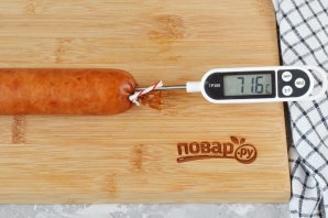 Домашняя колбаса из курицы