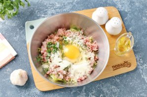 Драники из кабачков с фаршем