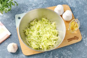 Драники из кабачков с фаршем