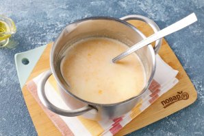 Дрожжевые блины с тыквой