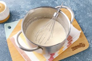 Дрожжевые блины с тыквой