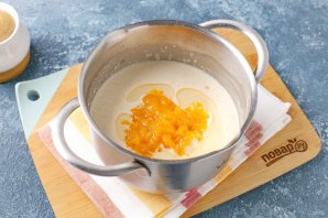 Дрожжевые блины с тыквой