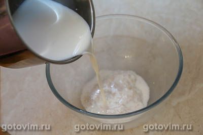 Дрожжевые оладьи на молоке