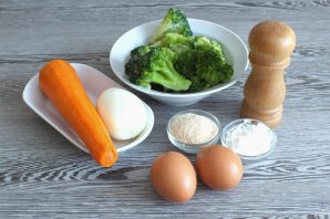 Галеты из брокколи