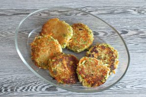 Галеты из брокколи