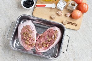 Индейка с овощами