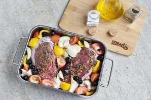 Индейка с овощами