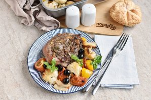 Индейка с овощами