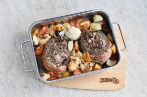 Индейка с овощами