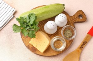 Кабачки дольками с сыром в духовке