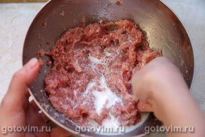 Котлеты из куриных грудок и свинины (без яиц и хлеба)