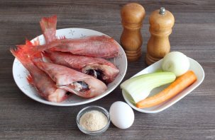 Котлеты из морского окуня