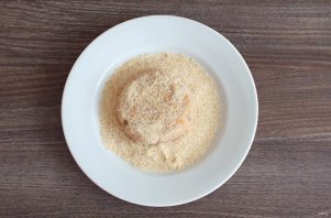 Котлеты из морского окуня