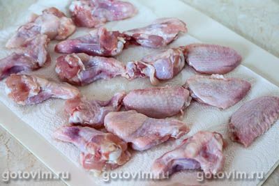 Куриные крылышки в хрустящей панировке из кукурузных хлопьев Куриные крылышки в хрустящей панировке из кукурузных хлопьев