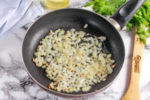 Мидии с сельдереем