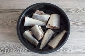 Навага на пару в мультиварке