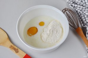 Немецкий яблочный блин