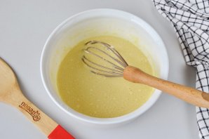 Немецкий яблочный блин