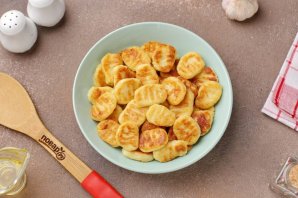 Ньокки с грибами в сливочном соусе