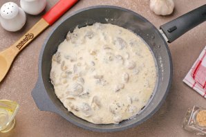 Ньокки с грибами в сливочном соусе