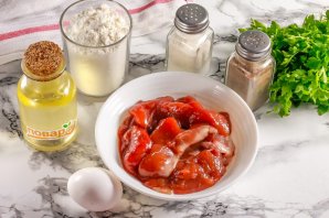 Оладьи из икры карася