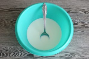 Оладьи с творогом на дрожжах