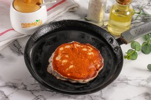 Панкейки с ягодами