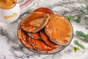 Панкейки с ягодами