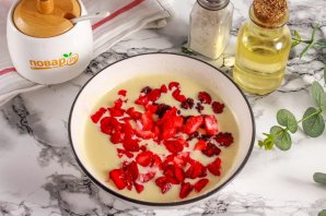 Панкейки с ягодами