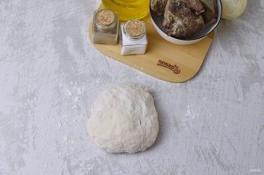 Пирожки жареные с мясом