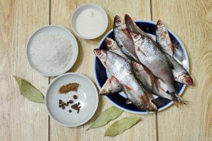 Плотва пряного посола в домашних условиях