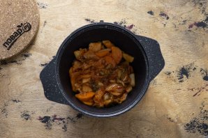 Рагу из кимчи