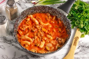 Соте из морепродуктов