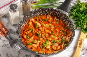 Соте из морепродуктов