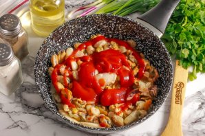 Соте из морепродуктов