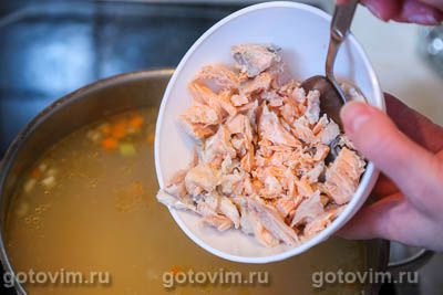 Суп из семги с рисом Суп из семги с рисом