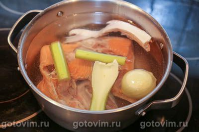 Суп из семги с рисом Суп из семги с рисом