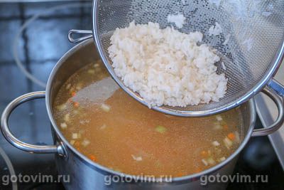 Суп из семги с рисом Суп из семги с рисом