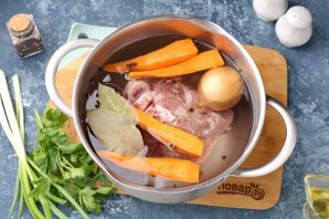 Суп на костном бульоне